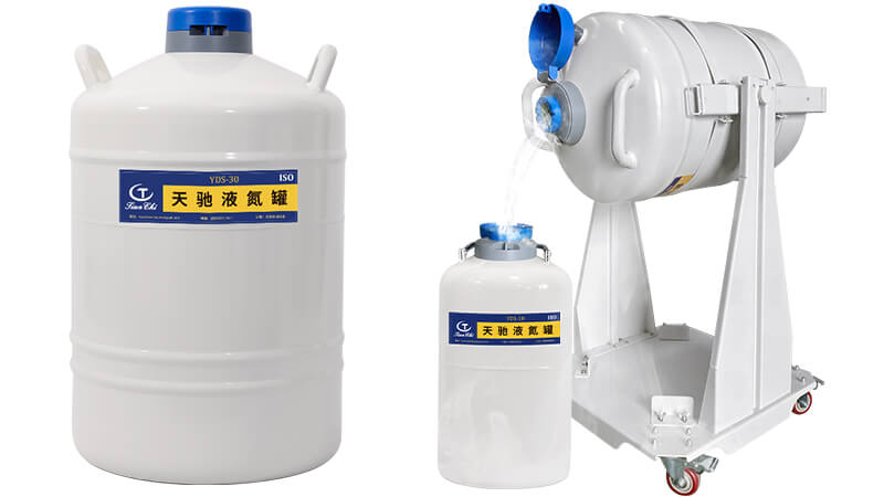 如何安全地傾倒30升液氮儲存罐內的液氮